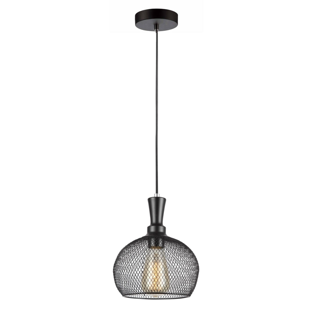 CHEVEUX Pendant Lamp Light Interior ES Black Mesh Small Wine Glass OD190mm Fast shipping On sale