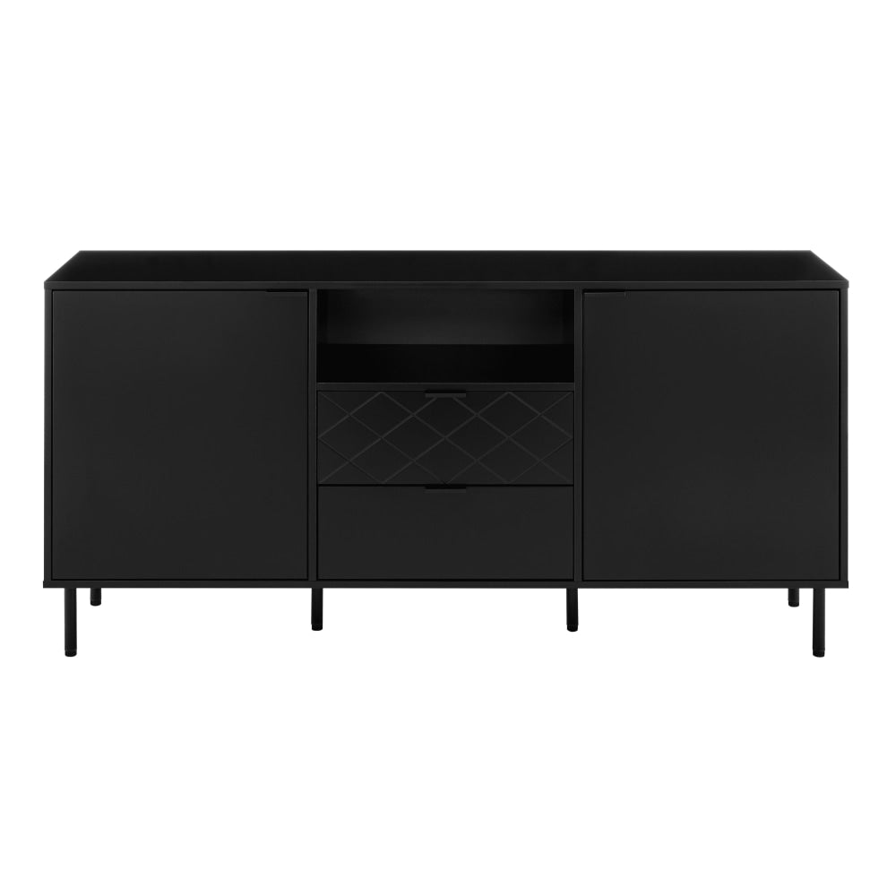 Christian Buffet Unit Sideboard Storage Cabinet - Black & Fast shipping On sale