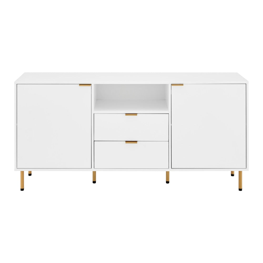 Christian Buffet Unit Sideboard Storage Cabinet - White & Fast shipping On sale