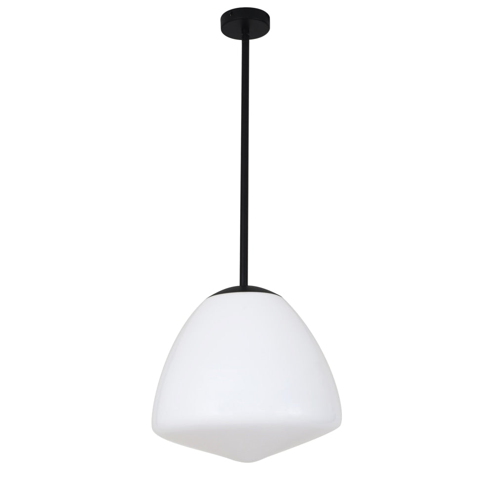 CIOTOLA Pendant Lamp Light Interior ES Matte Black / Frosted Tipped Dome Glass OD350mm Fast shipping On sale
