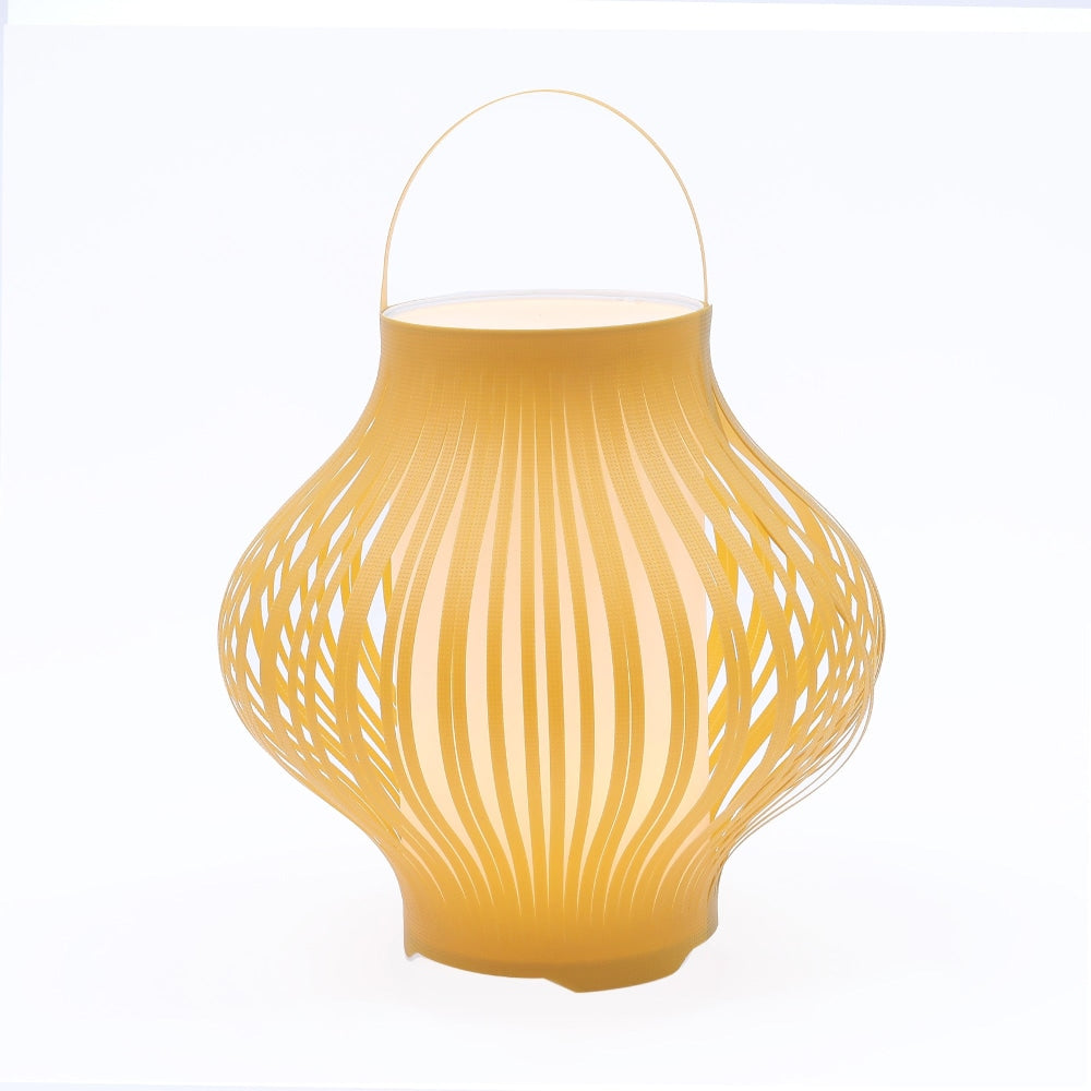 Claire Outdoor Retractable Lantern Decoration Table Lamp Yellow Fast shipping On sale
