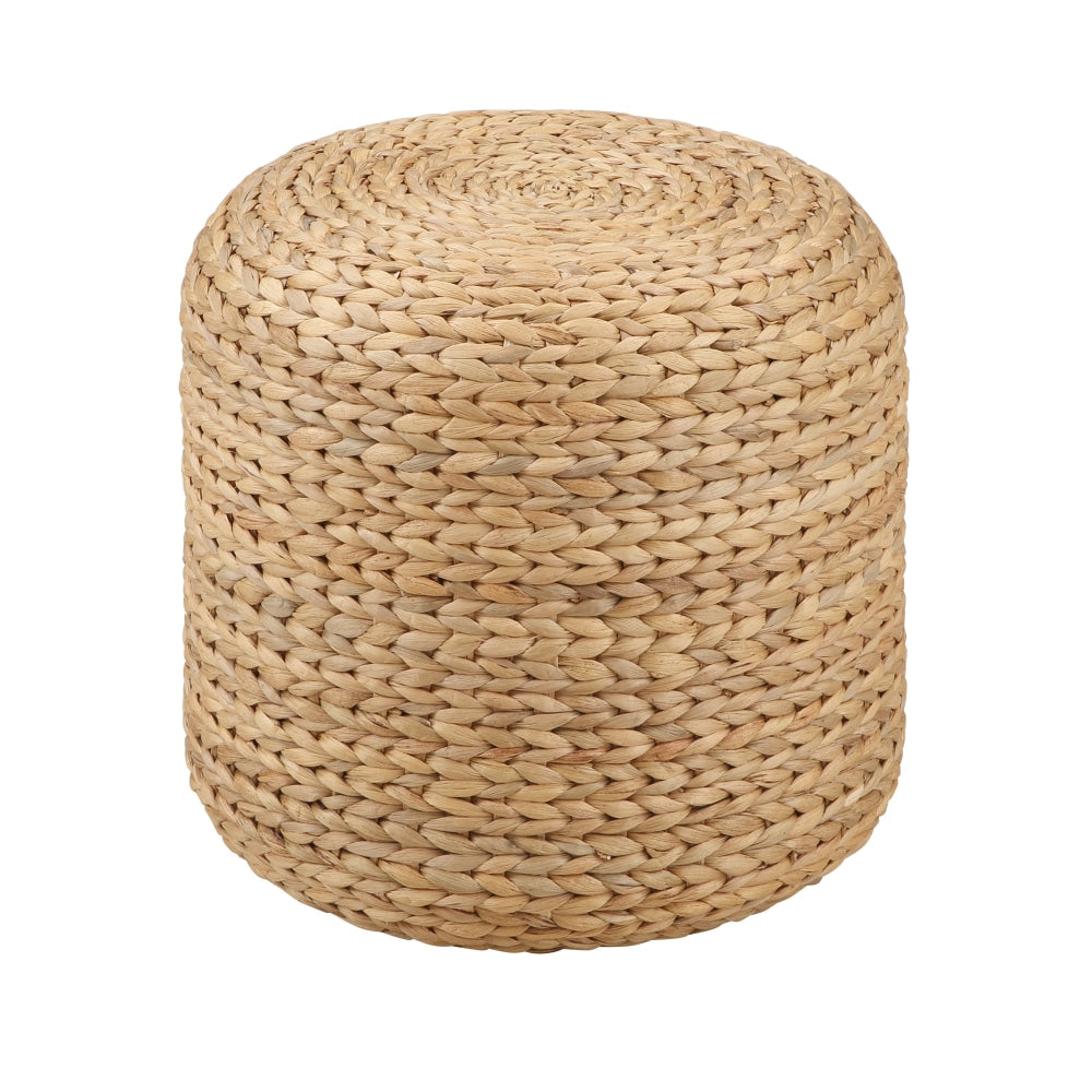 Cleo Ottoman Low Foot Stool Round - Natural Fast shipping On sale
