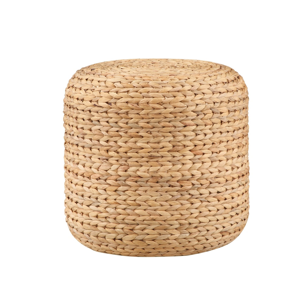 Cleo Ottoman Low Foot Stool Round - Natural Fast shipping On sale