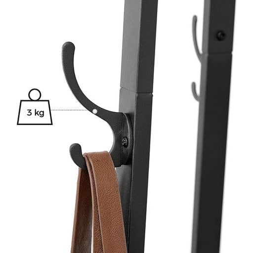 Vasagle Coat Rack with 3 Shelves Rustic Brown and Black Fast shipping On sale