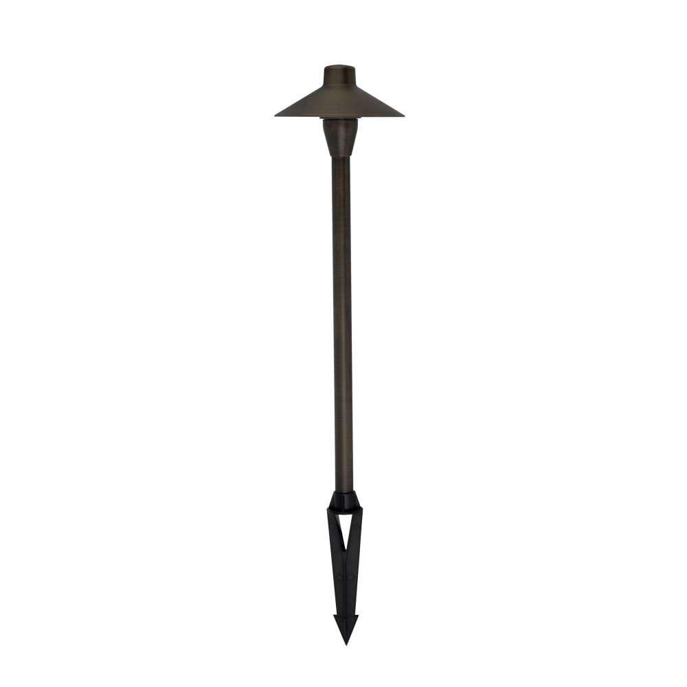 COOLIE Garden Spike Light Fixed 12V G4 Rustic Brass IP54 L800mm Low Glare Fast shipping On sale