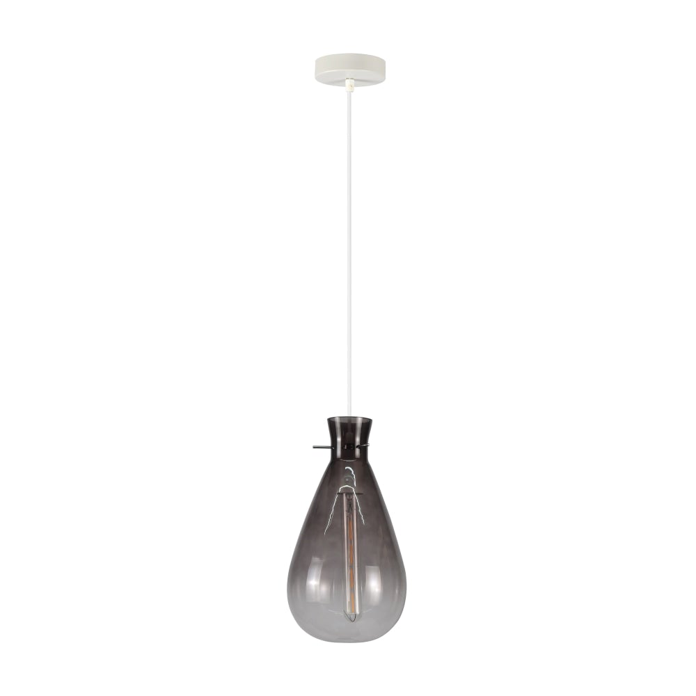 Correy Hanging Pendant Light - Grey Lamp Fast shipping On sale