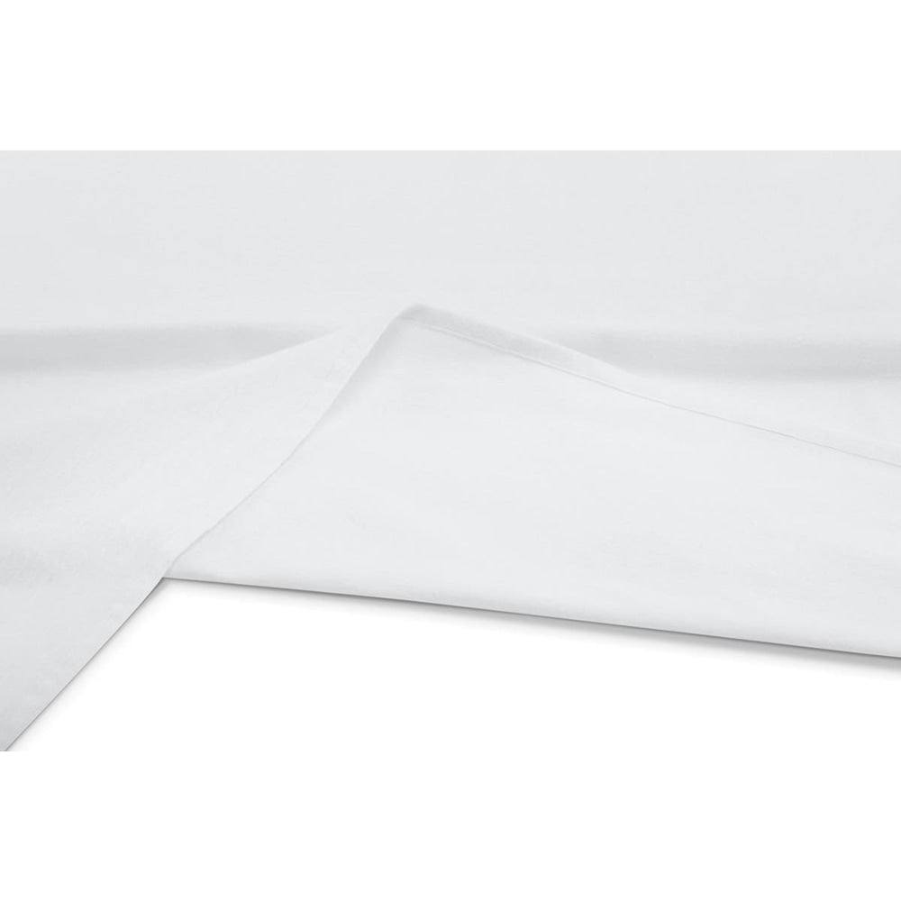 Cotton Flannelette Bed Sheet Set - White King Fast shipping On sale