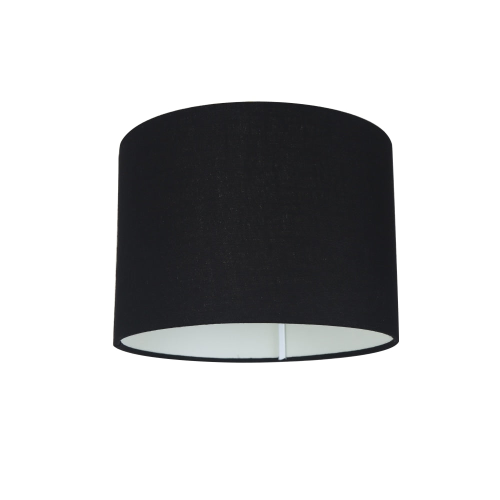 D.I.Y. Lampshade Black Fabric Drum OD320mm Lamp Shade Fast shipping On sale