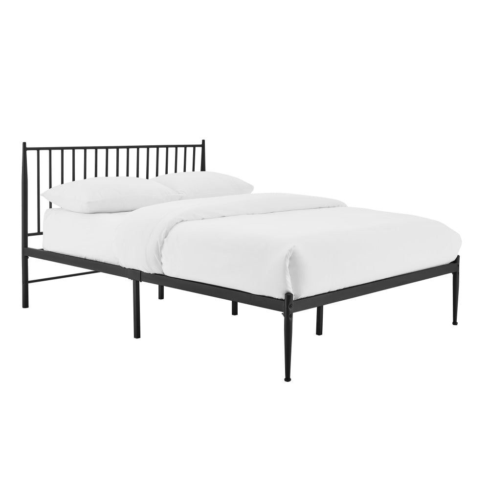 Dallas Bed Frame - Black Double Fast shipping On sale