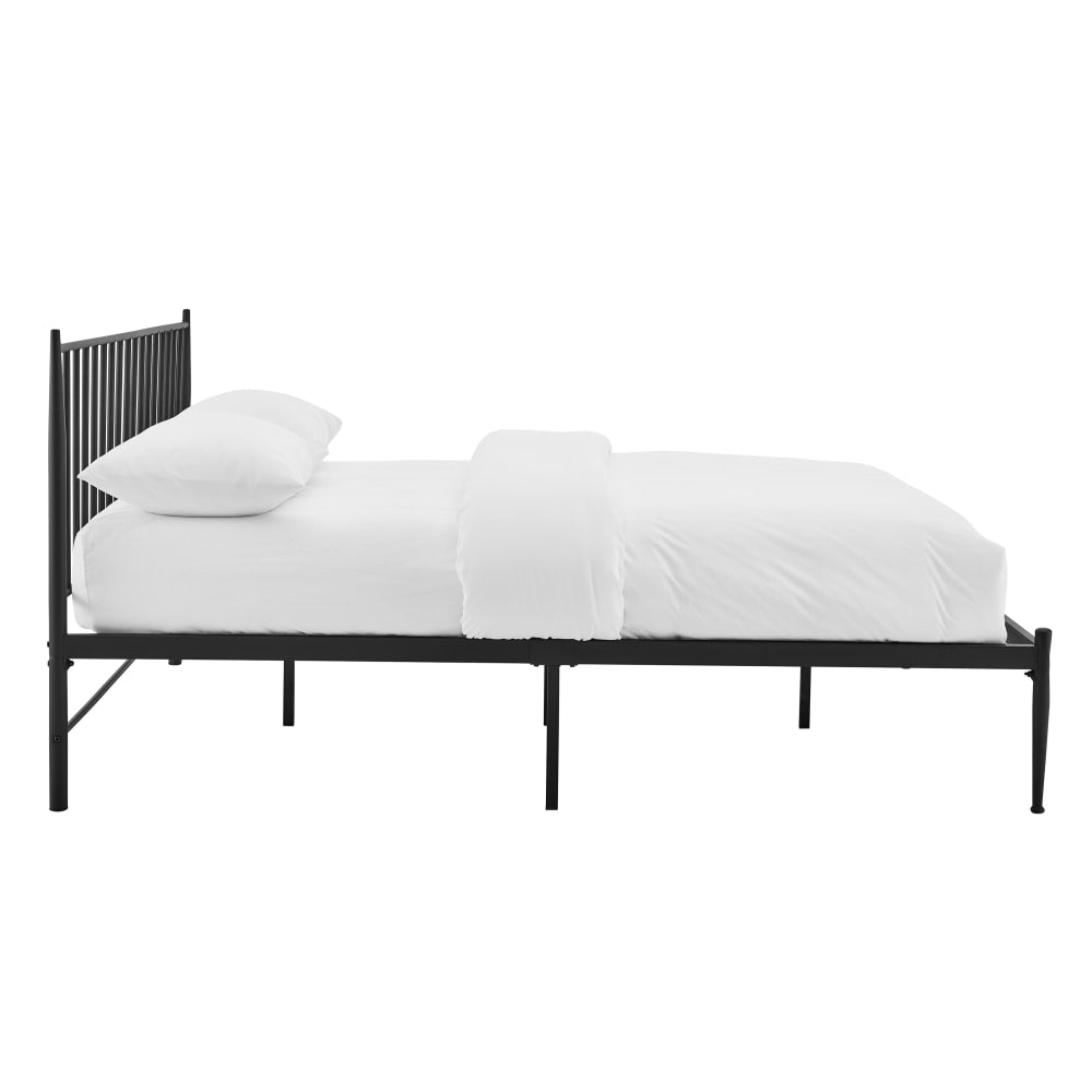 Dallas Bed Frame - Black Double Fast shipping On sale