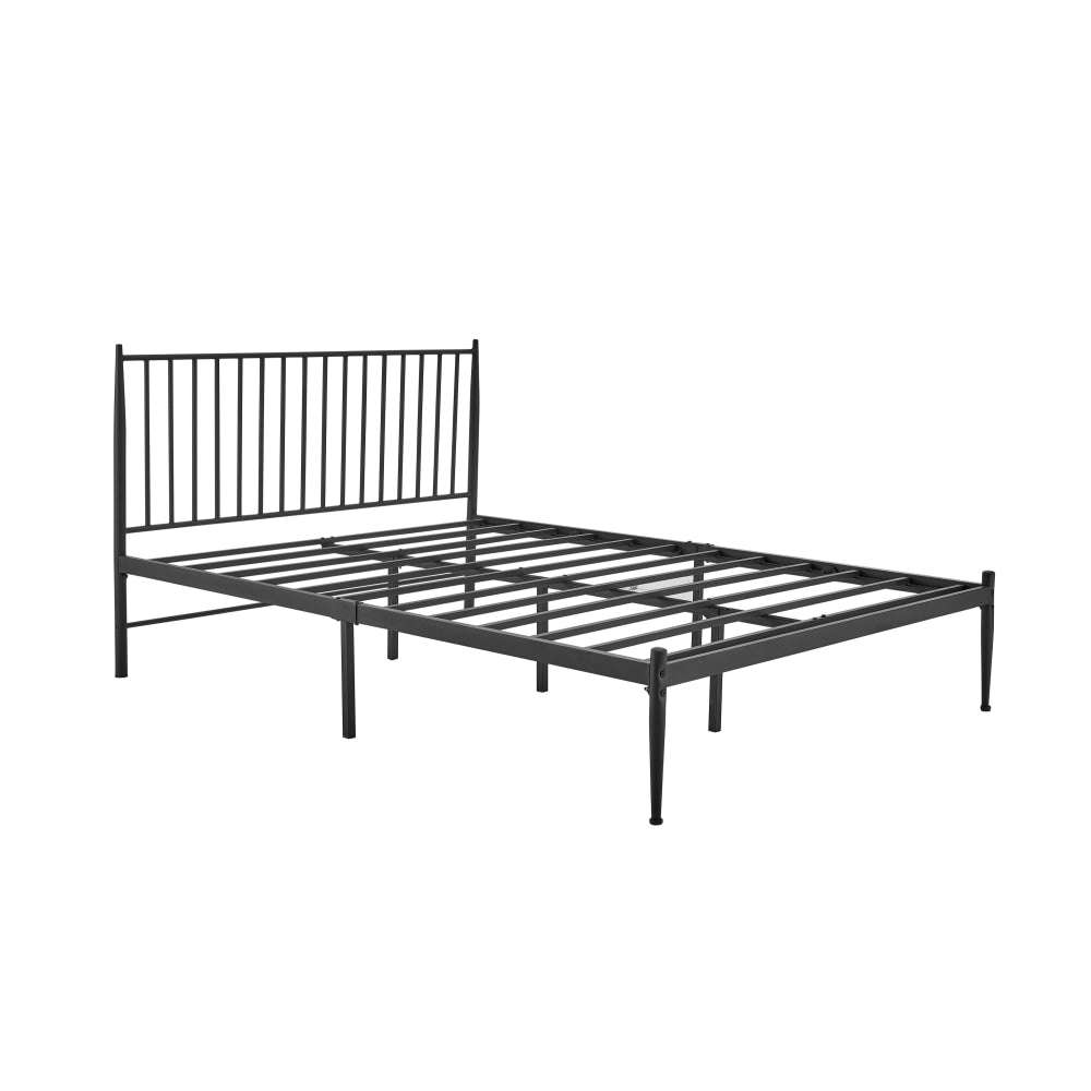 Dallas Bed Frame - Black Double Fast shipping On sale