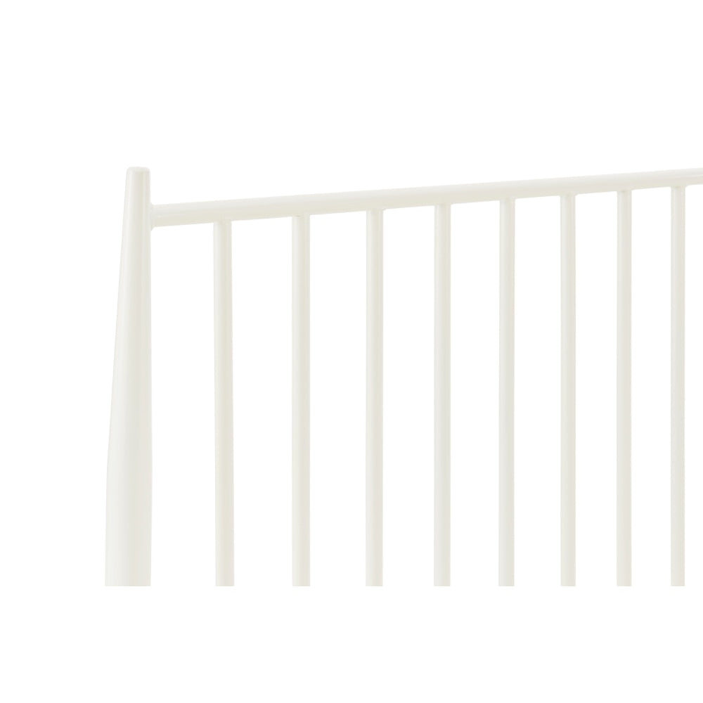 Dallas Bed Frame - White King Fast shipping On sale