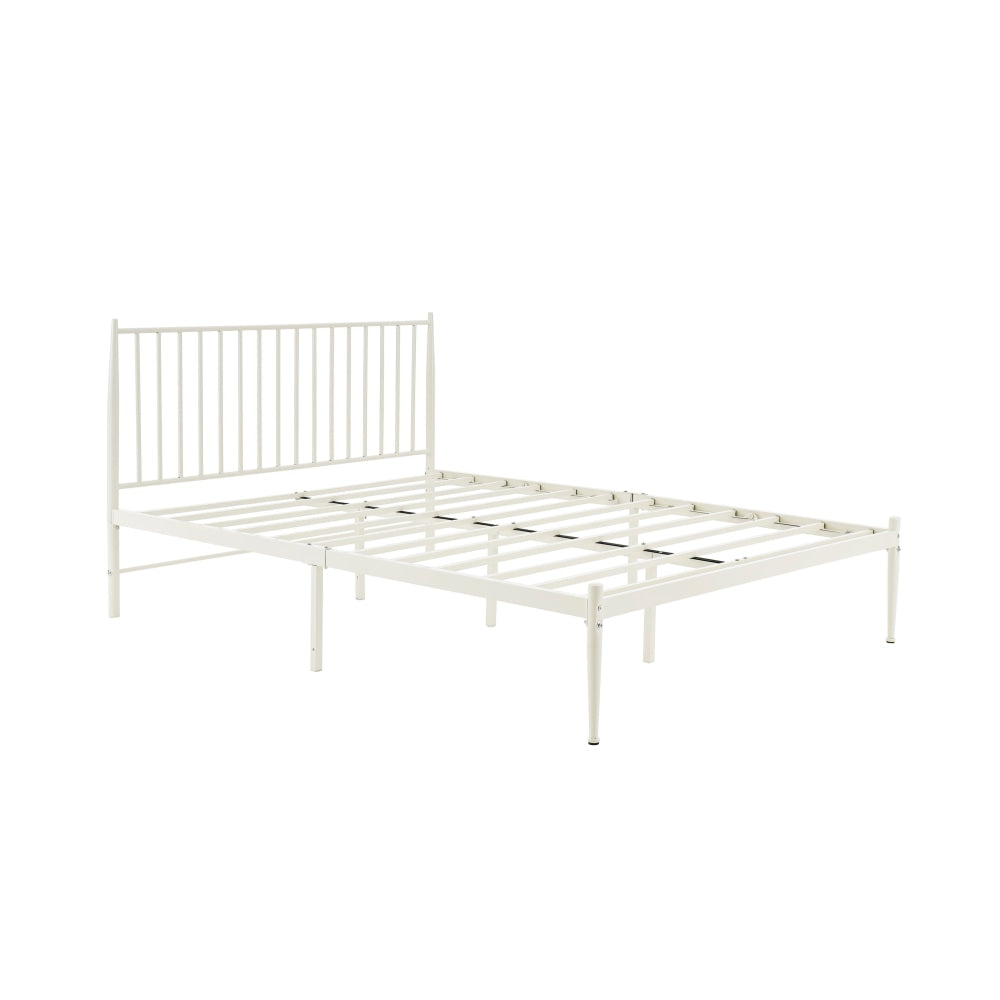 Dallas Bed Frame - White King Fast shipping On sale