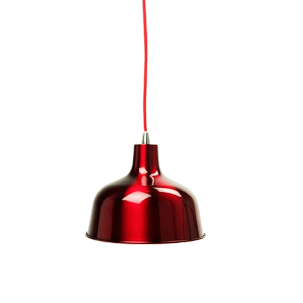 Danica Classic Dome Metal Cord Drop Pendant Light Lamp - Wine Red Fast shipping On sale