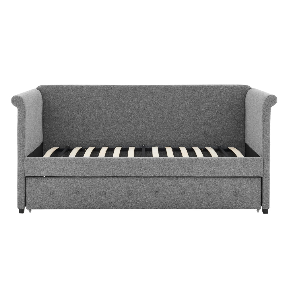 Daybed and Pull Out Trundle - Charcoal Bed Frame Fast shipping On sale