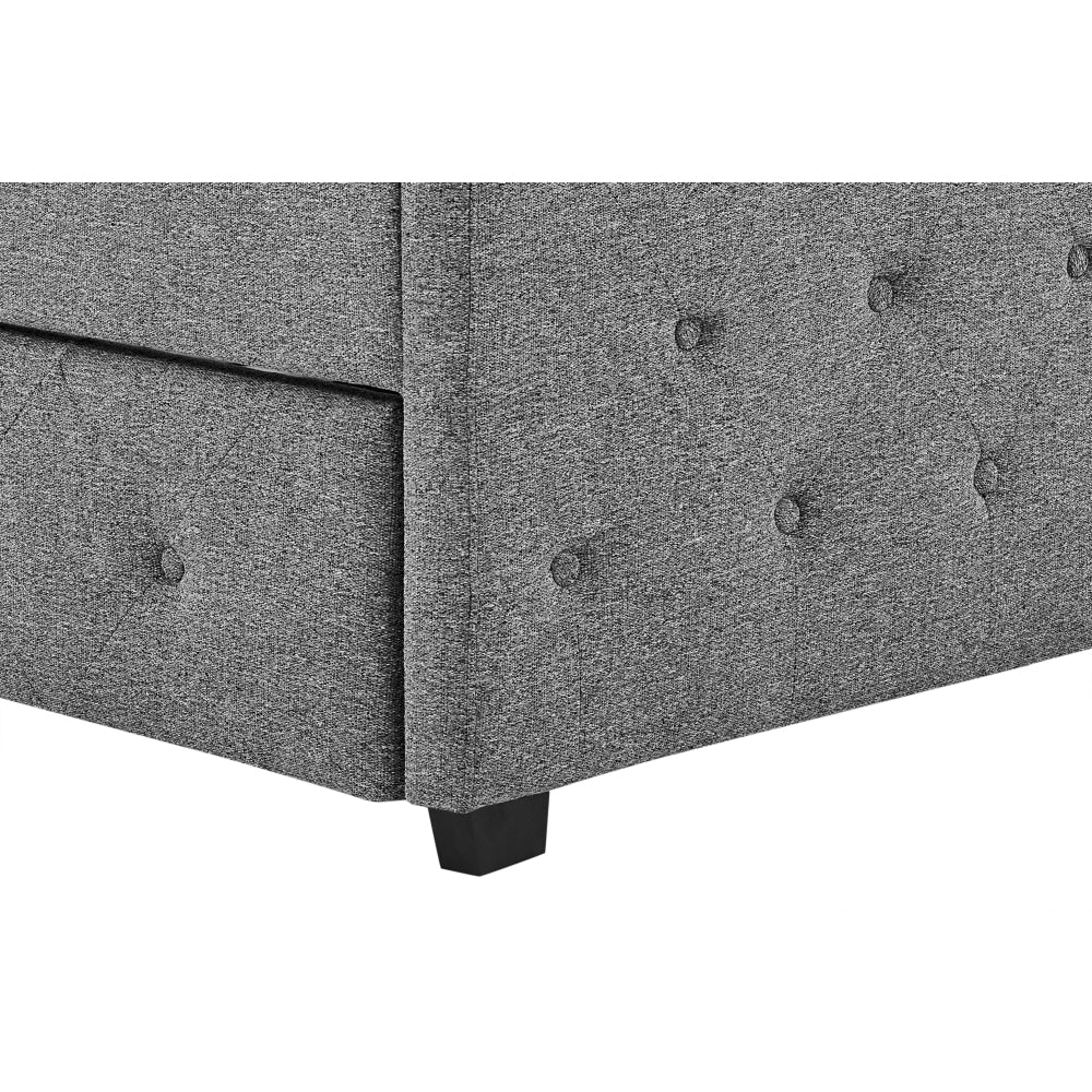 Daybed and Pull Out Trundle - Charcoal Bed Frame Fast shipping On sale