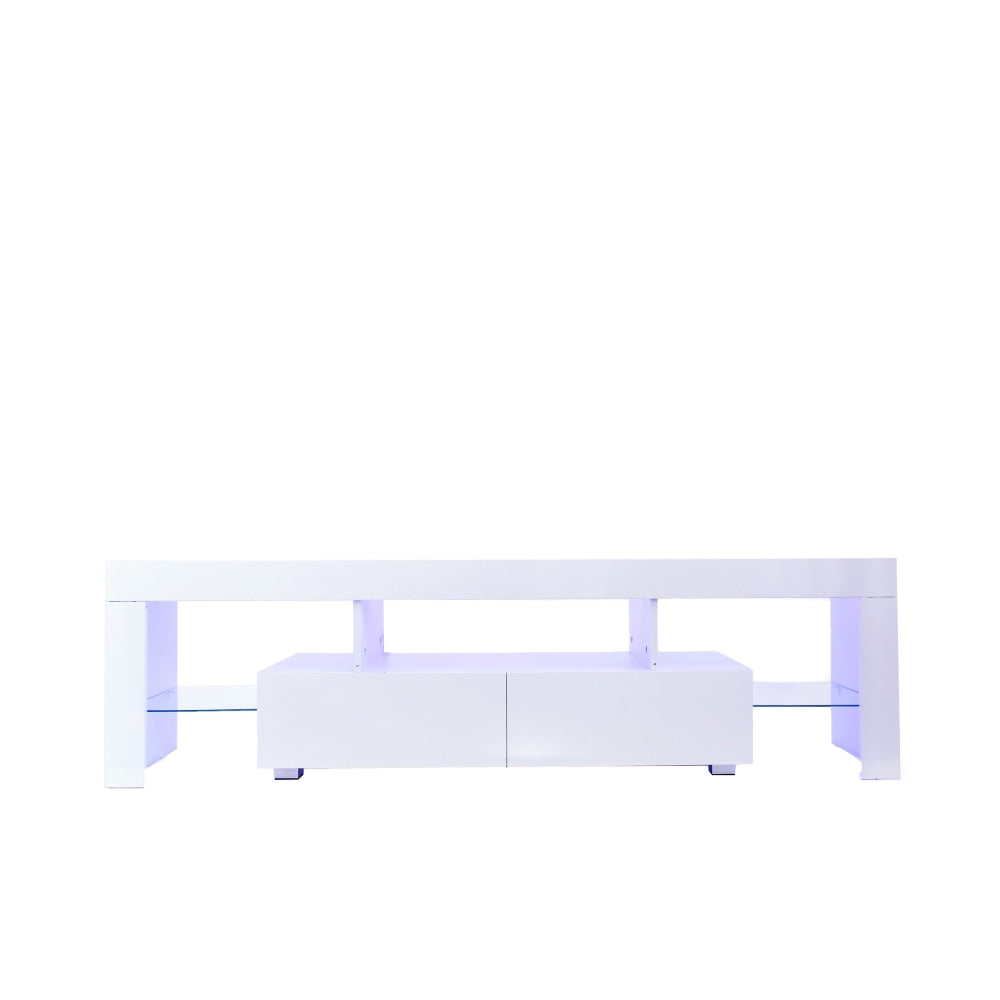 Lowline Modern Entertainment Unit TV Stand Storage 160cm - White Fast shipping On sale