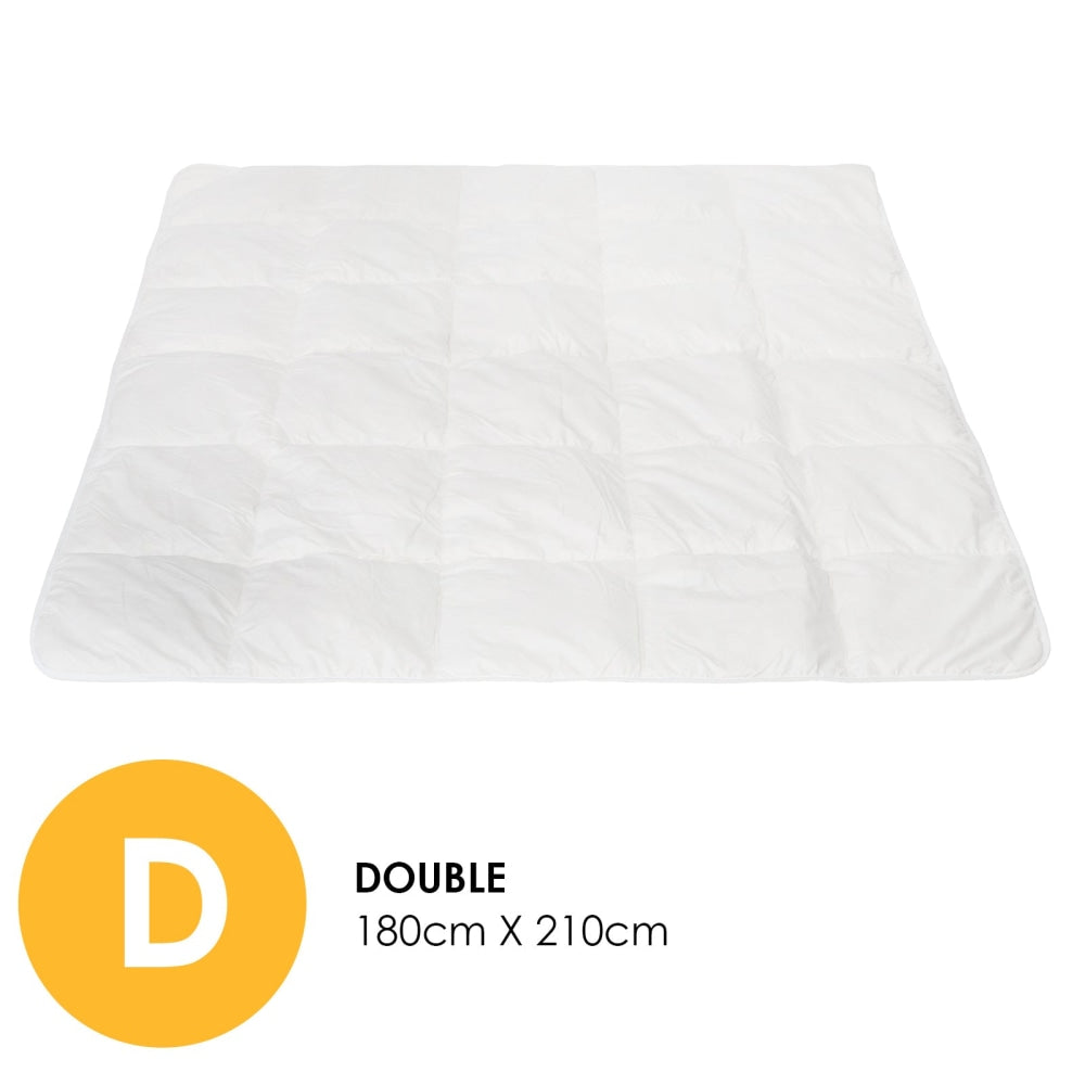 Deluxe 260GSM Eco-Silk Touch Quilt - Double Fast shipping On sale