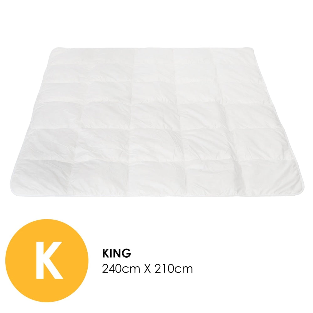 Deluxe 260GSM Eco-Silk Touch Quilt - King Fast shipping On sale