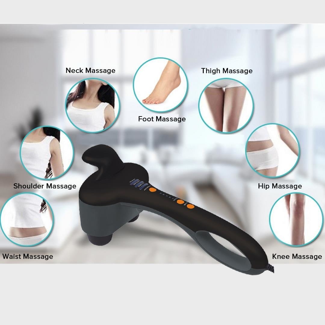 Deluxe Hand Held Infrared Percussion Massager with Soothing Heat Fast shipping On sale