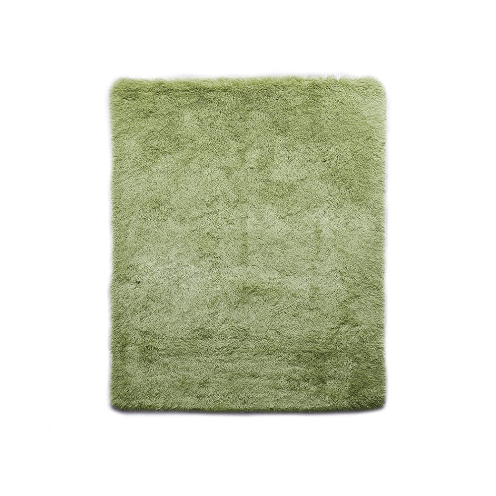 Designer Soft Shag Shaggy Floor Confetti Rug Carpet Home Decor 80x120cm Green Fast shipping On sale