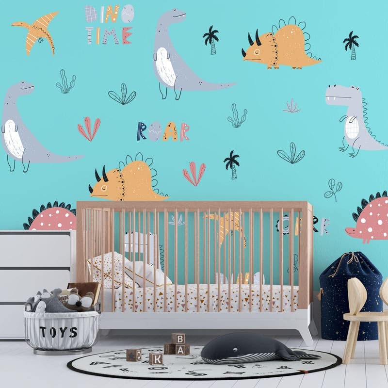 Dinosaur Nursery Wall Sticker Decoration Decor Fast shipping On sale
