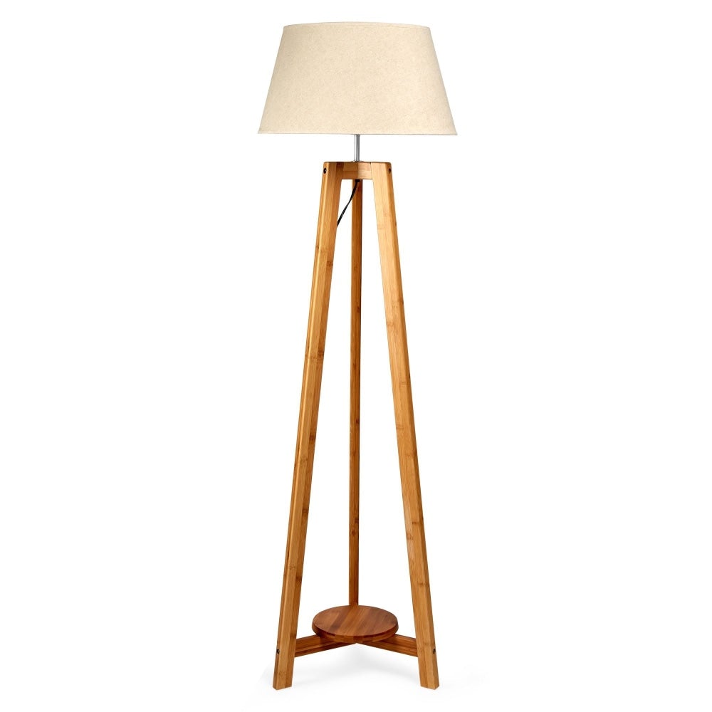 Diogo Classic Tripod Floor Lamp - Natural Fast shipping On sale