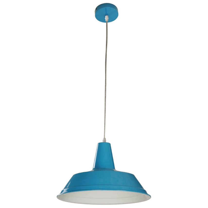 DIVO Pendant Lamp Light Interior ES Blue Angled Dome OD355mm Fast shipping On sale