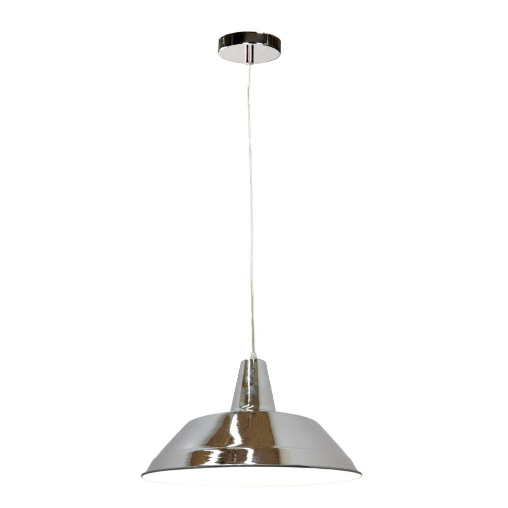 DIVO Pendant Lamp Light Interior ES Chrome Angled Dome OD355mm Fast shipping On sale