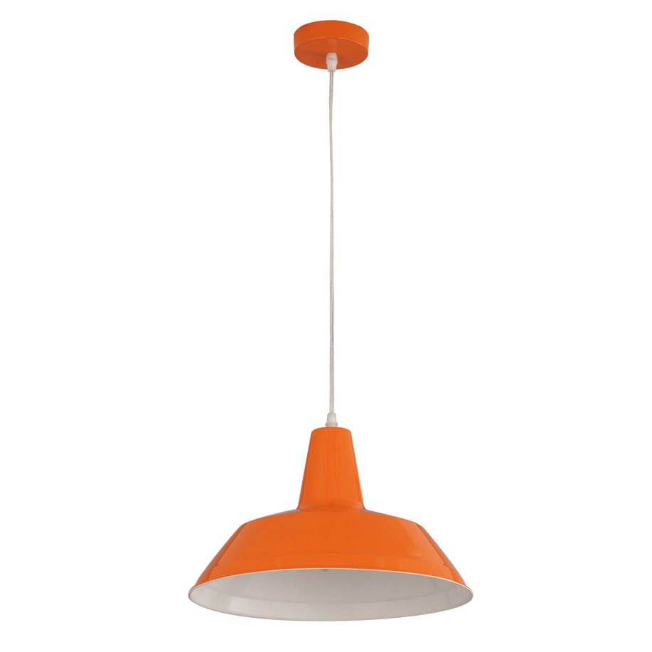 DIVO Pendant Lamp Light Interior ES Orange Angled Dome OD355mm Fast shipping On sale