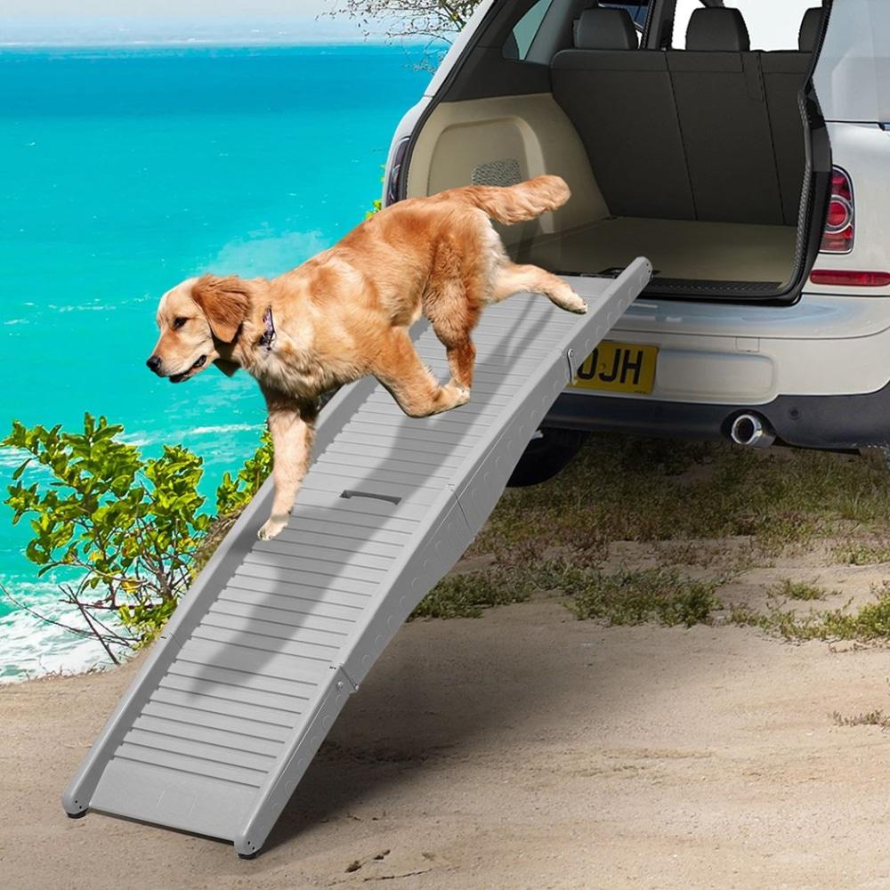 Dog Ramp For Car Suv Travel Stair Step Foldable Portable Lightweight Ladder Supplies Fast shipping On sale