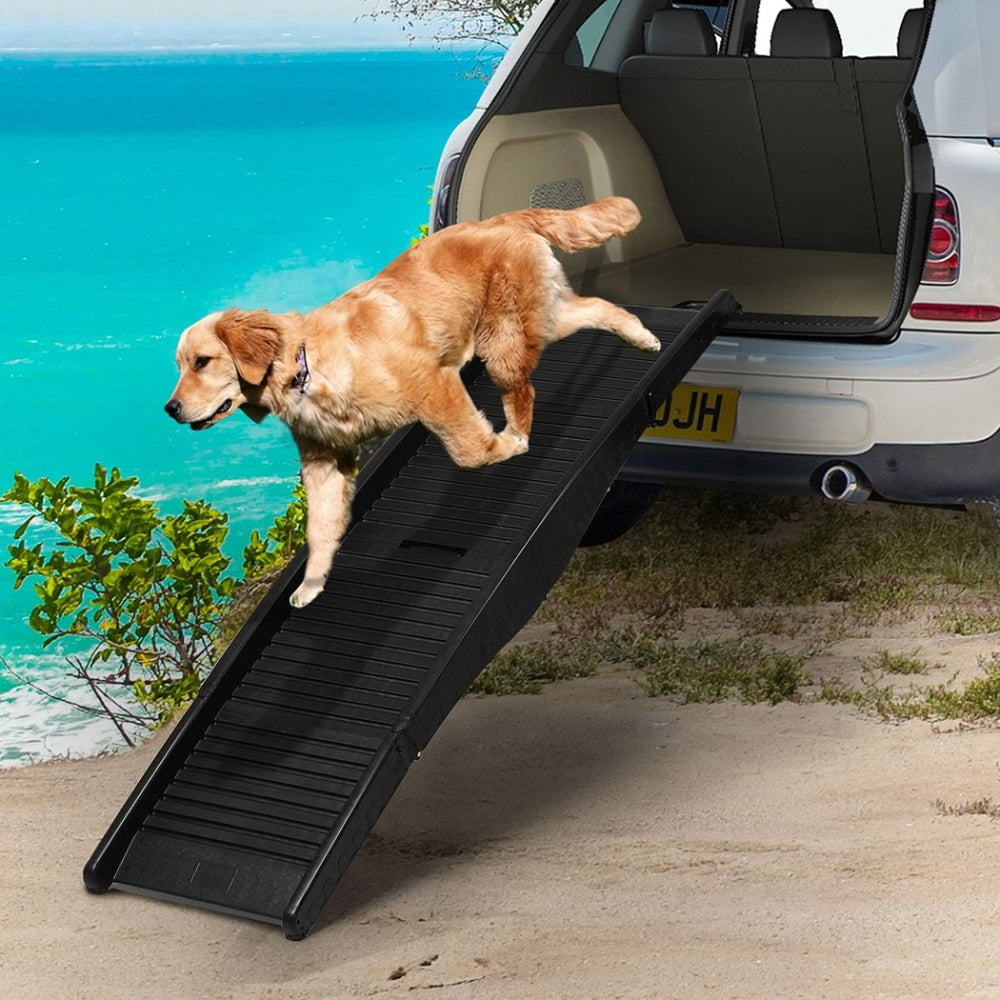 Dog Ramp Pet Car Suv Travel Stair Step Foldable Portable Lightweight Ladder Supplies Fast shipping On sale