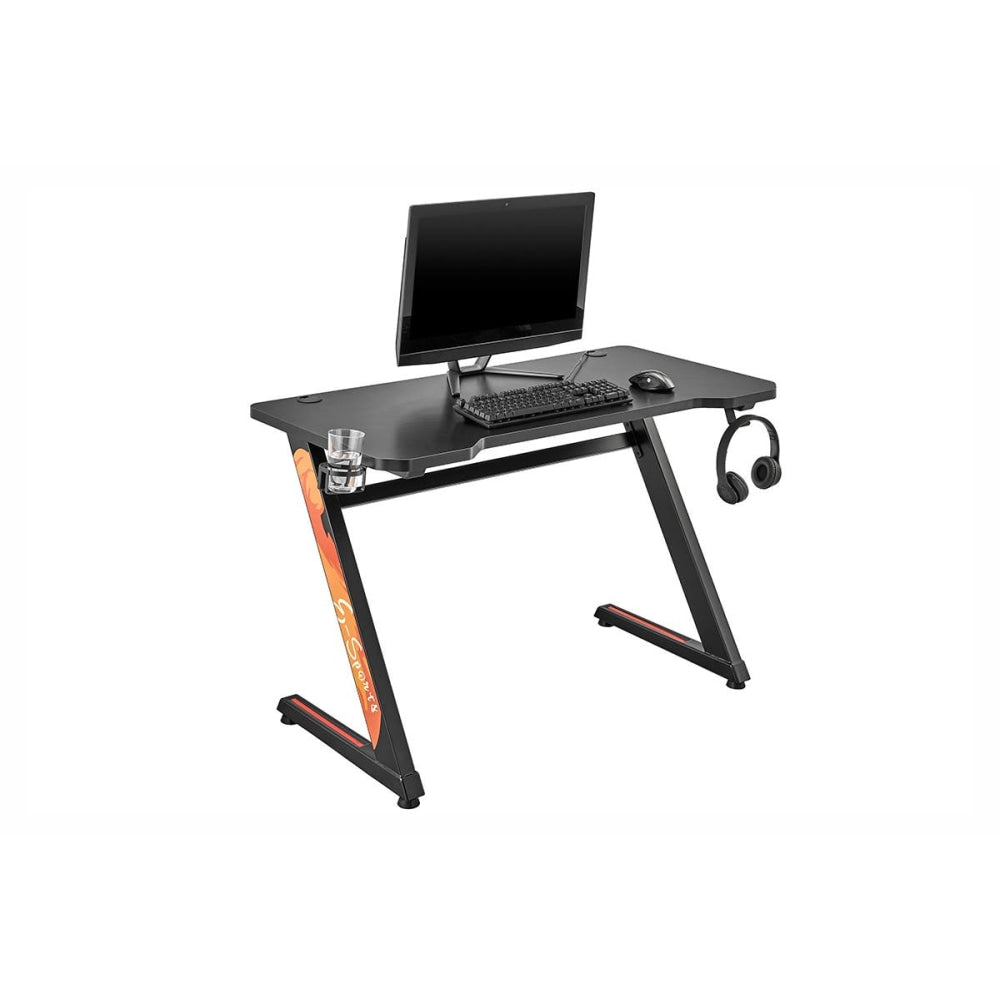 Doom Gaming Computer Work Task Study Office Desk - Black Fast shipping On sale