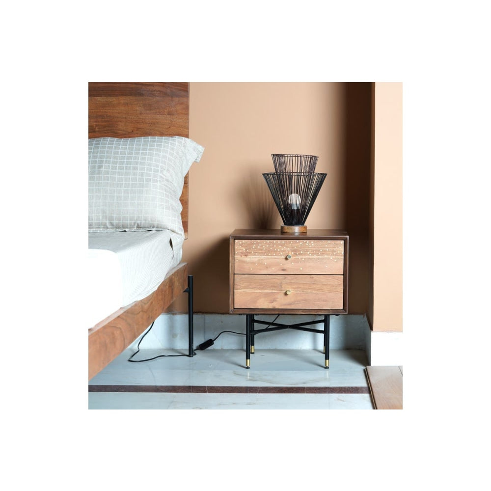 Dotto Bedside Nightstand Side Table Fast shipping On sale