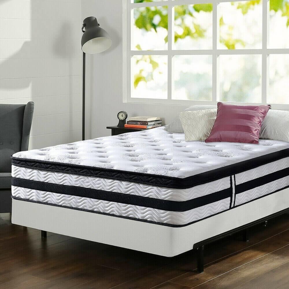 DreamZ 35CM Thickness Euro Top Egg Crate Foam Mattress in Single Size Fast shipping On sale