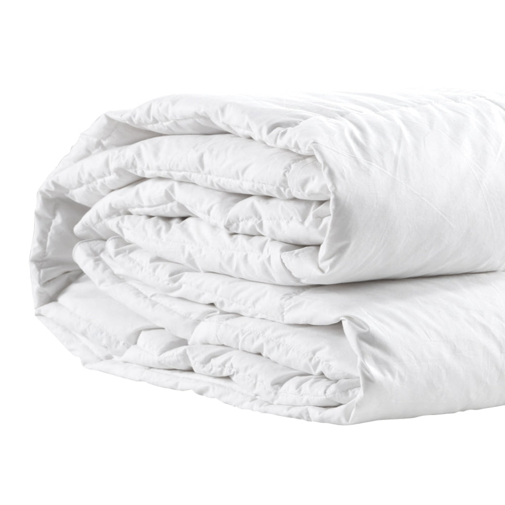 DreamZ 500GSM All Season Goose Down Feather Filling Duvet in King Single Size Quilt Fast shipping On sale