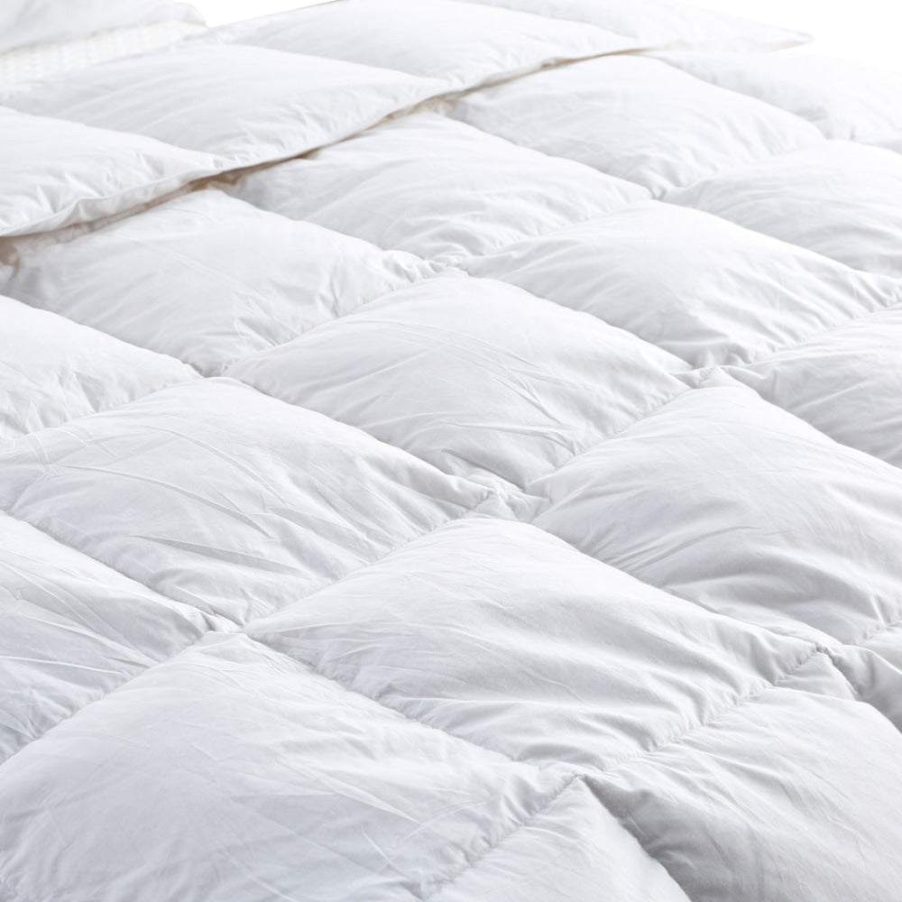 DreamZ 500GSM All Season Goose Down Feather Filling Duvet in Queen Size Quilt Fast shipping On sale
