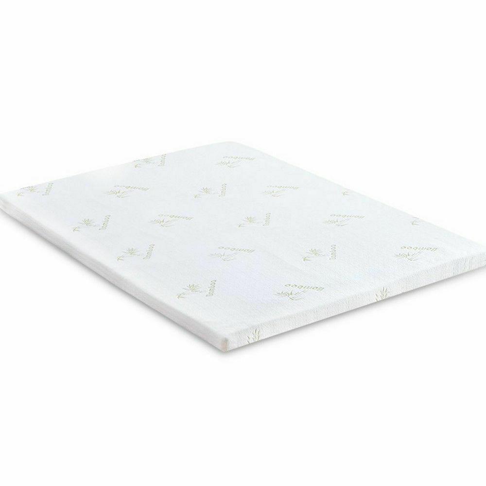 DreamZ 5cm Thickness Cool Gel Memory Foam Mattress Topper Bamboo Fabric King Fast shipping On sale