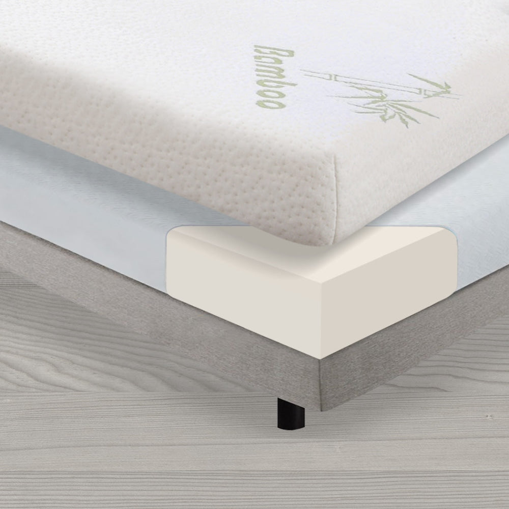 DreamZ 8cm Bedding Cool Gel Memory Foam Bed Mattress Topper Bamboo Cover Double Fast shipping On sale