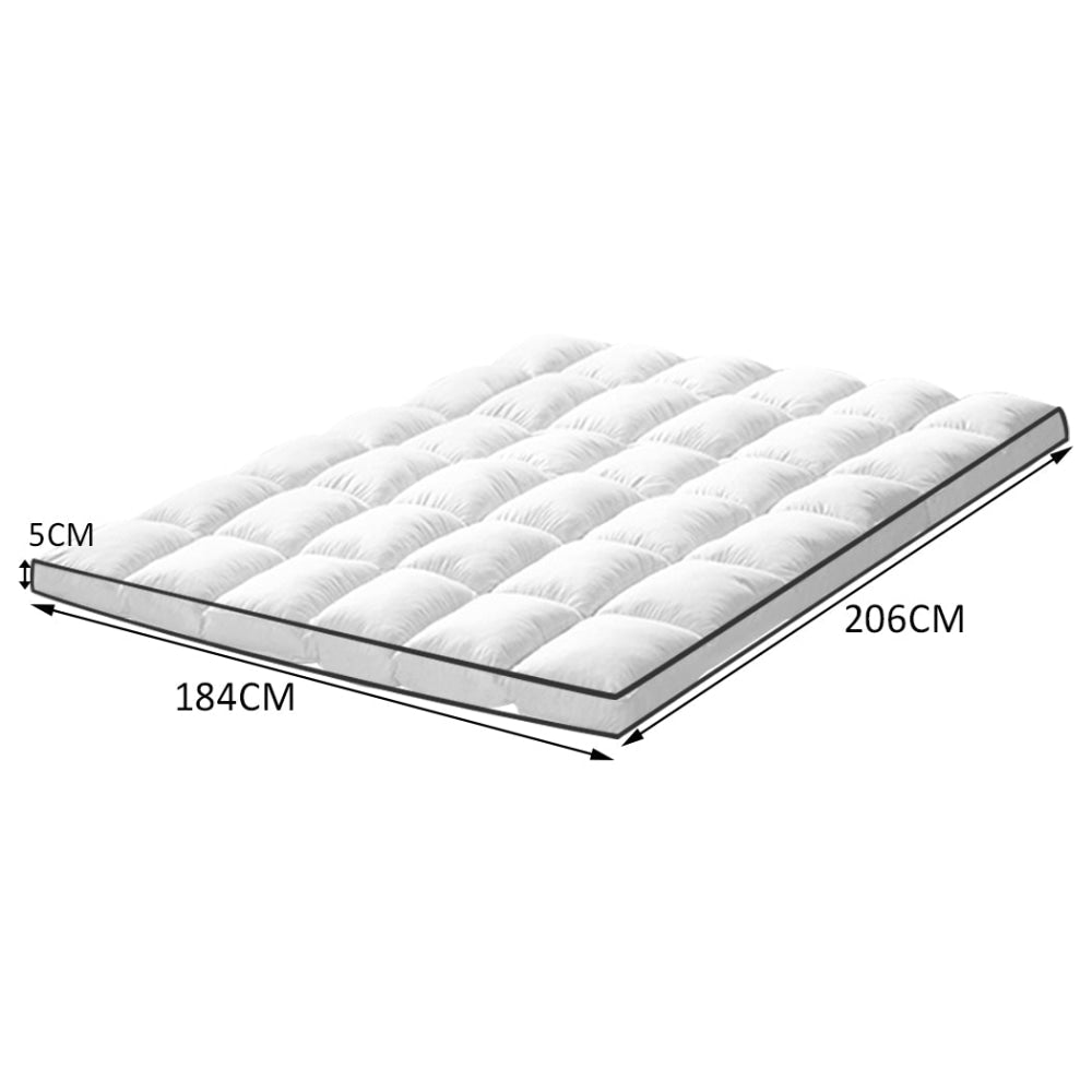 DreamZ Bedding Luxury Pillowtop Mattress Topper Mat Pad Protector Cover King Fast shipping On sale