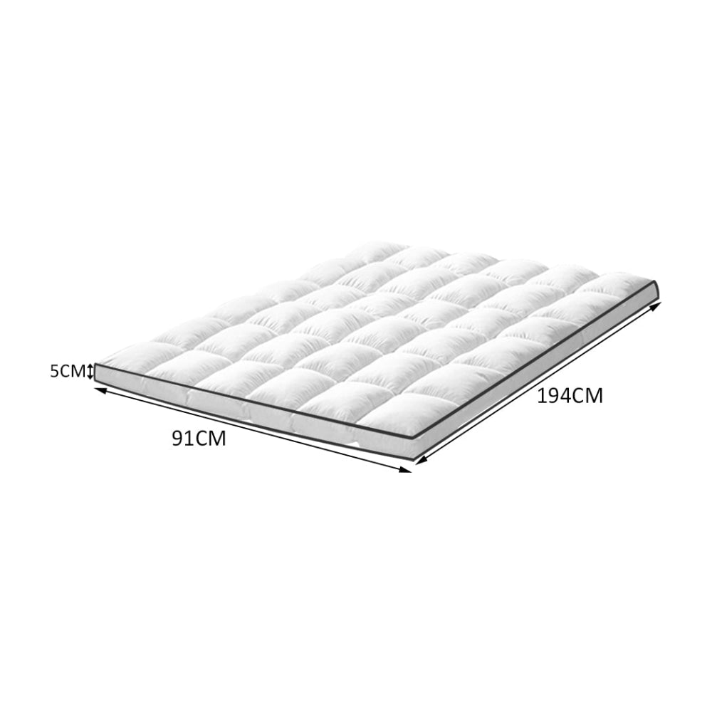 DreamZ Bedding Luxury Pillowtop Mattress Topper Mat Pad Protector Cover Single Fast shipping On sale