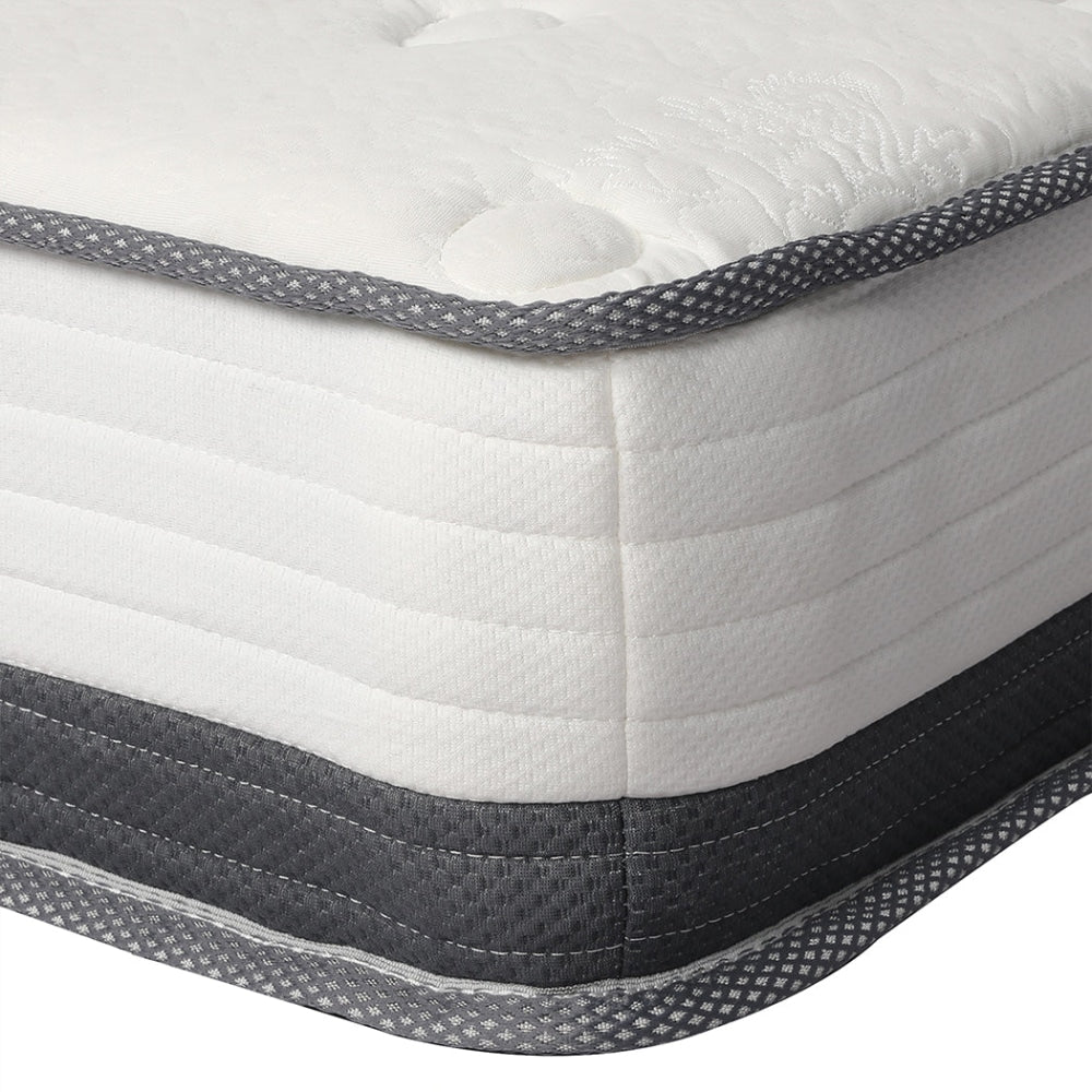 Dreamz Bedding Mattress Spring Single Size Premium Bed Top Foam Medium Soft 21CM Fast shipping On sale
