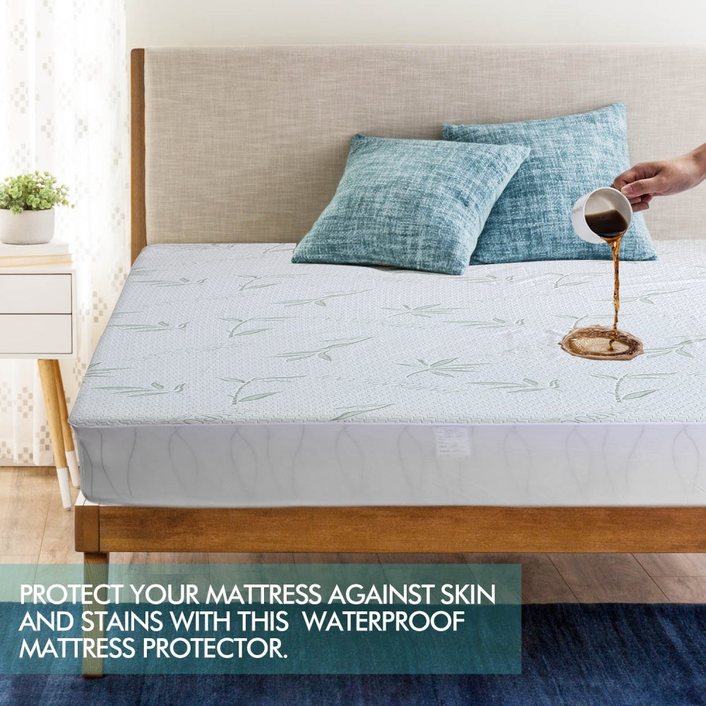 DreamZ Fitted Waterproof Bed Mattress Protectors Covers Double Protector Fast shipping On sale