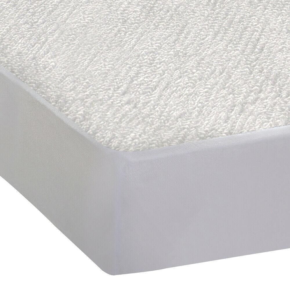 DreamZ Fitted Waterproof Mattress Protector with Bamboo Fibre Cover Single Size Fast shipping On sale