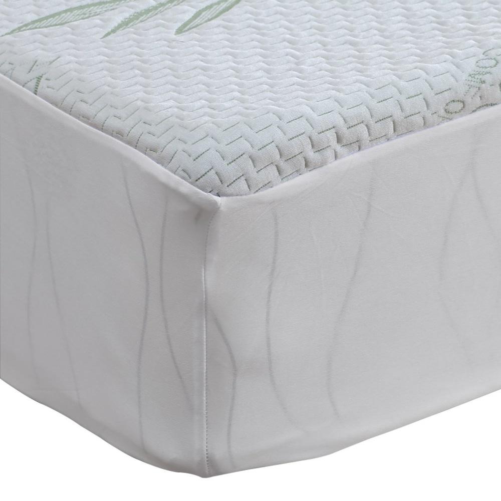 DreamZ Fully Fitted Waterproof Breathable Bamboo Mattress Protector Double Size Fast shipping On sale