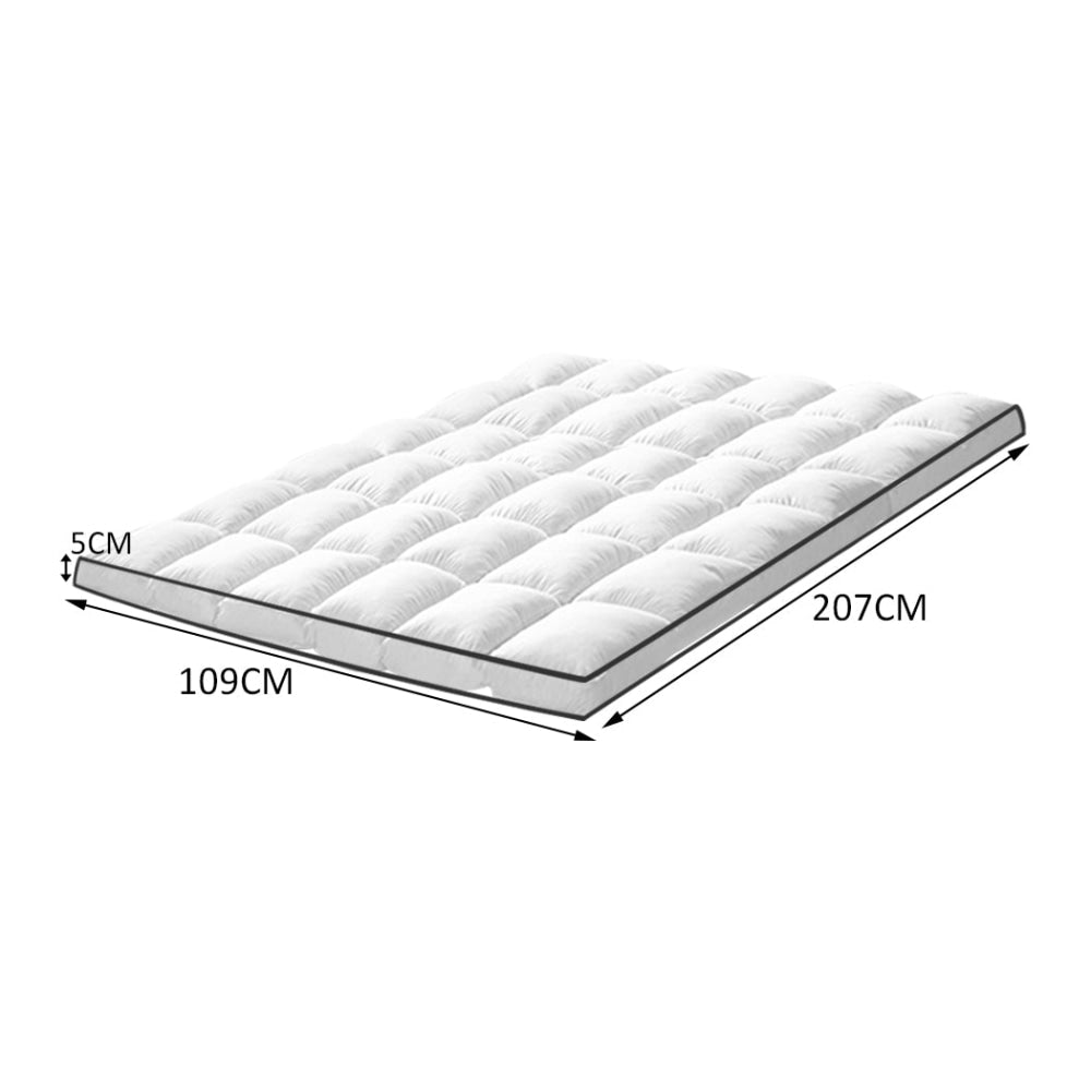 DreamZ Luxury Bedding Pillowtop Mattress Topper Mat Pad Protector King Single Fast shipping On sale