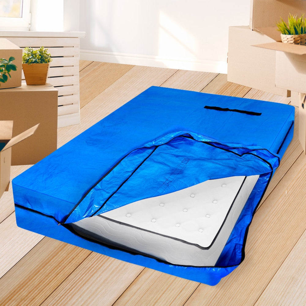 DreamZ Mattress Bag Protector Plastic Moving Storage Cover Carry King Single Fast shipping On sale