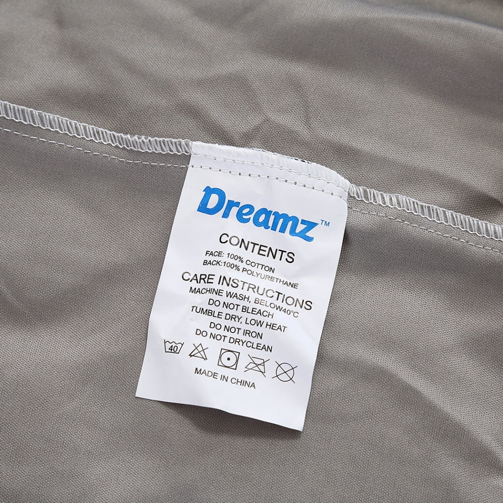 DreamZ Mattress Protector Fitted Sheet Cover Waterproof Cotton Fibre Baby Fast shipping On sale