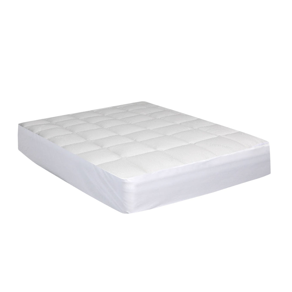Dreamz Mattress Protector Luxury Topper Bamboo Quilted Underlay Pad King Fast shipping On sale