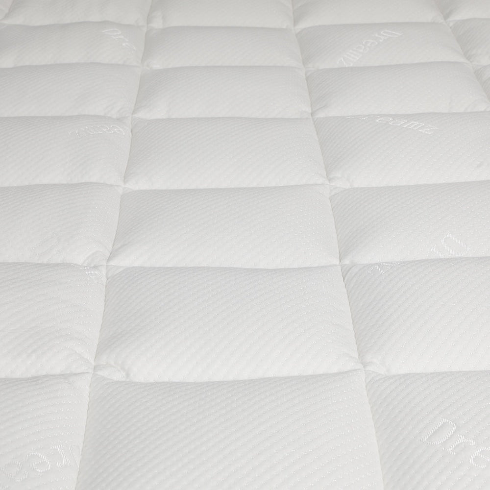 Dreamz Mattress Protector Luxury Topper Bamboo Quilted Underlay Pad Queen Fast shipping On sale